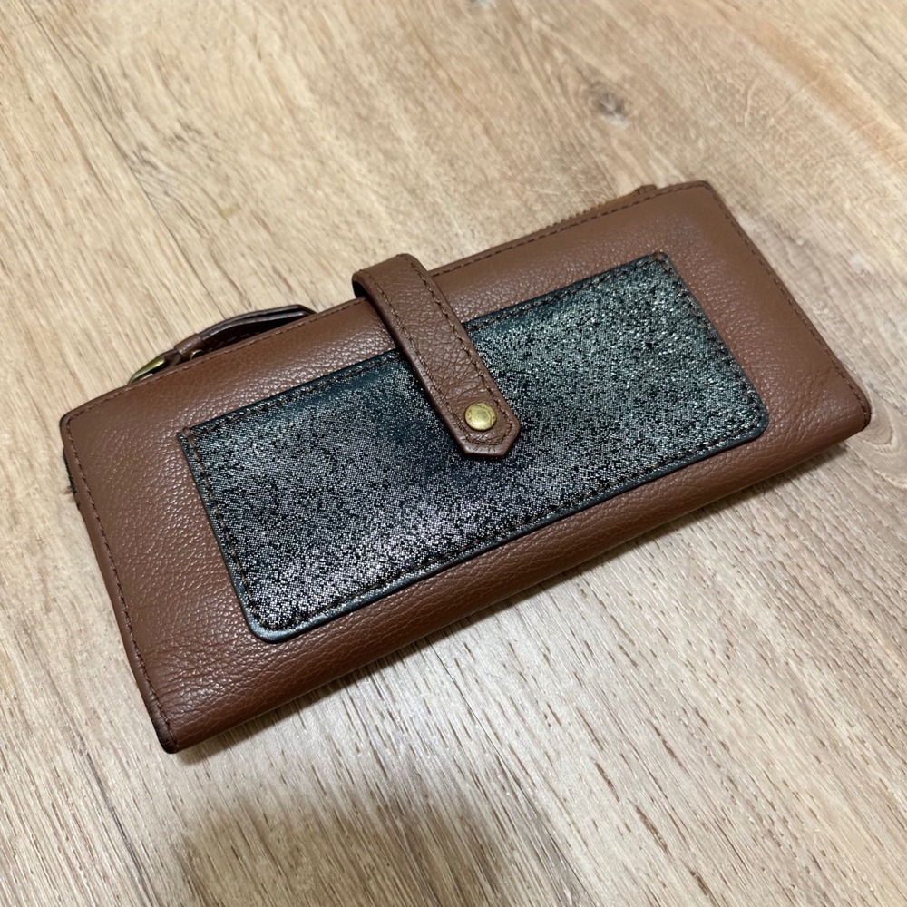 Fossil Brown and Black Wallet